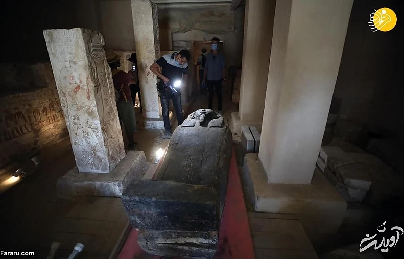 کشف ده‌ها تابوت باستانی ۲۶۰۰ ساله در مصر + تصاویر